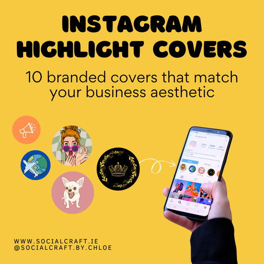 5, 10 or 15 Instagram highlight covers