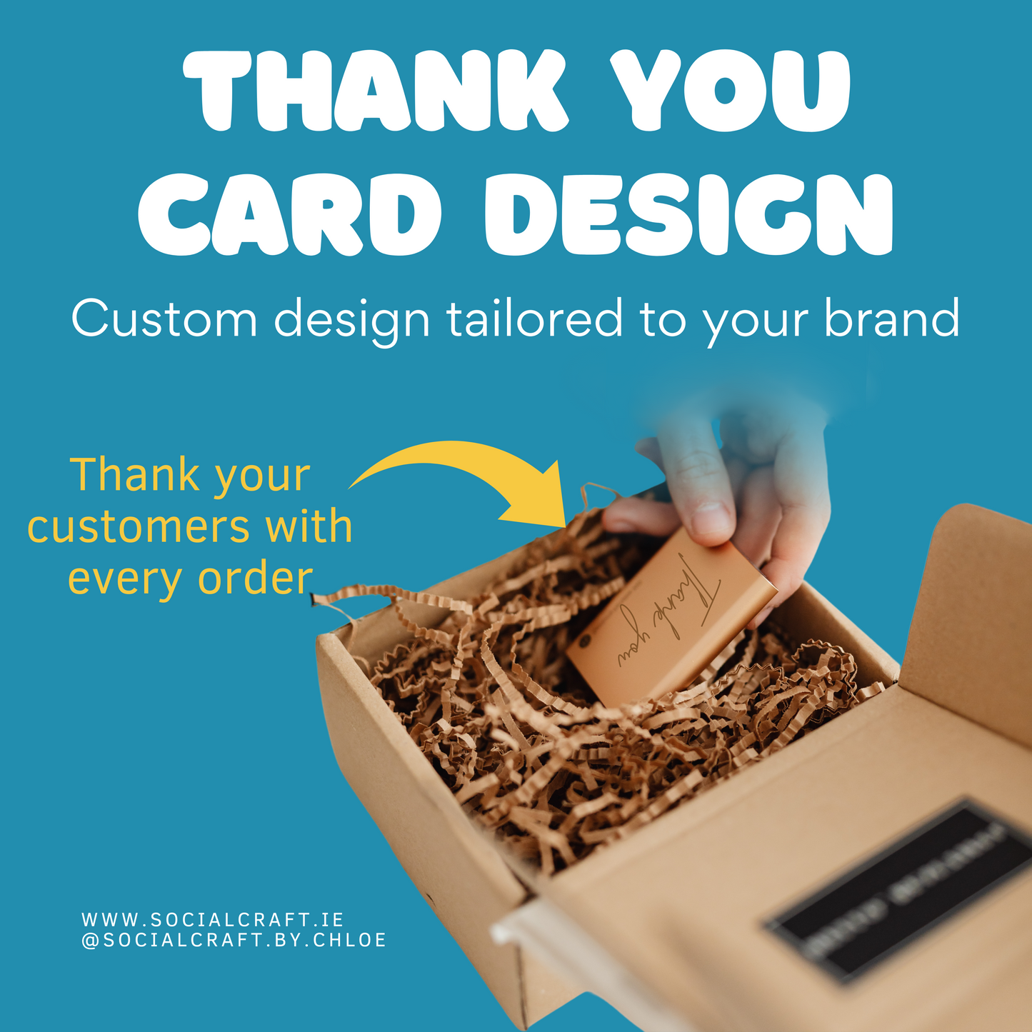Thank You Card / Note Design (for businesses)