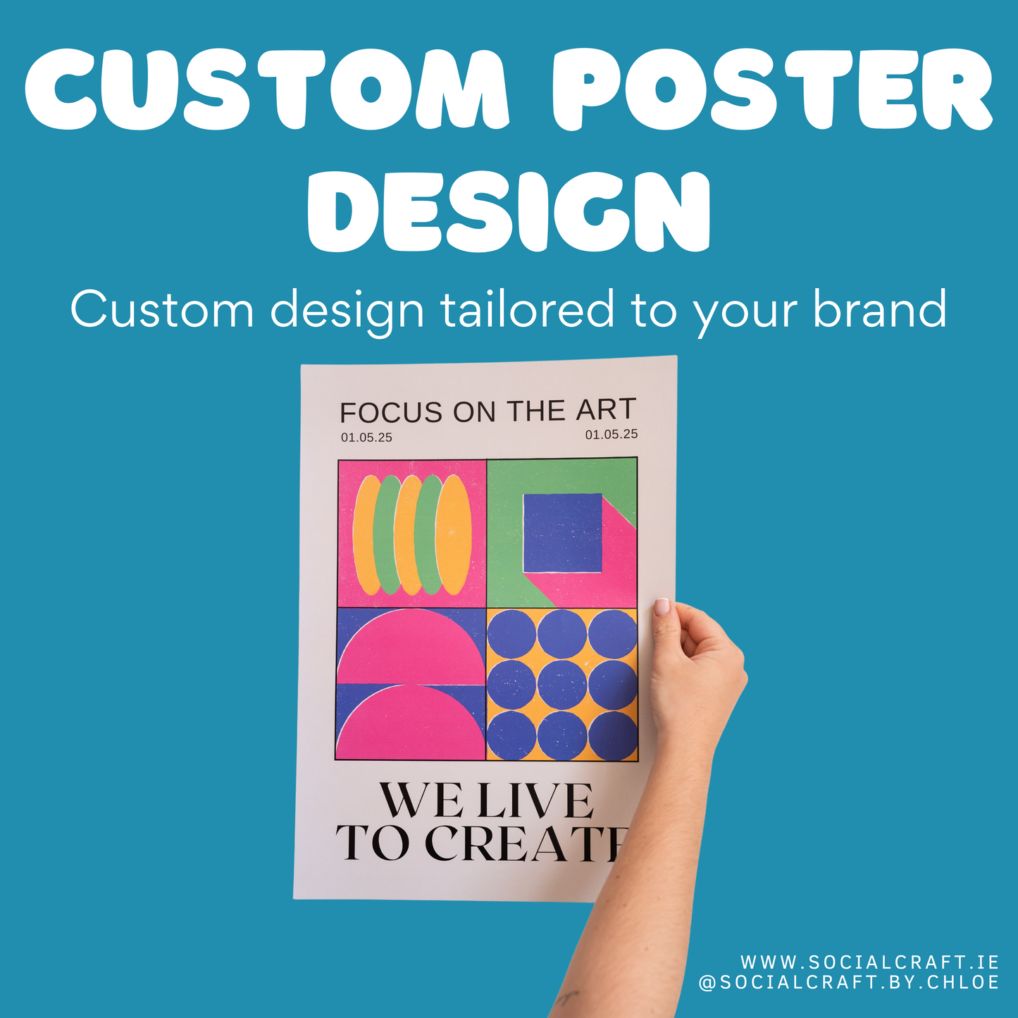 Poster Design – Eye-Catching Custom Posters