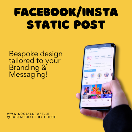 Custom Facebook / Instagram Post – Tailored to Your Brand!