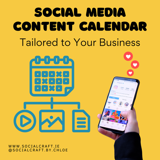 Social Media Content Calendar - Ideas only